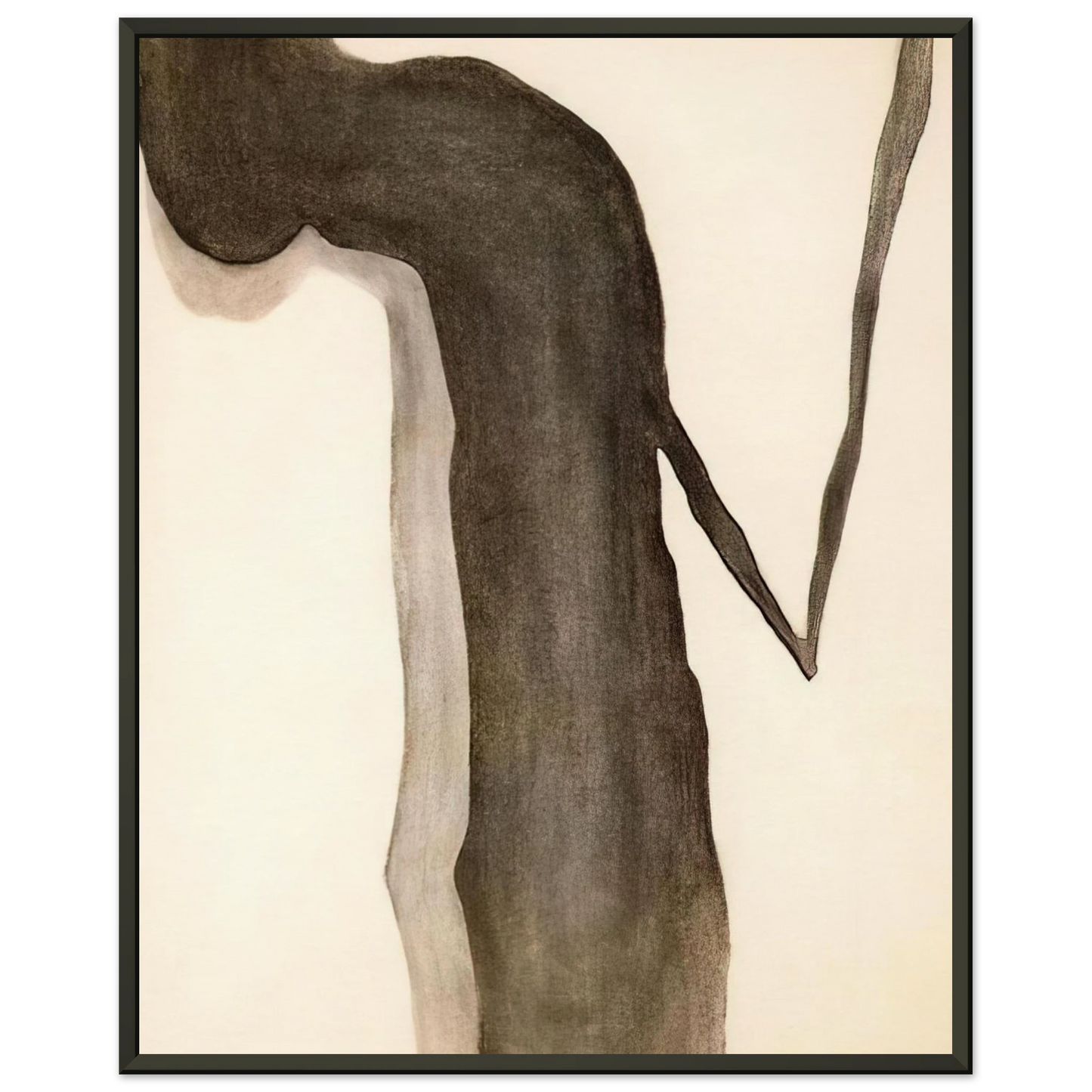 Georgia OKeeffe  Drawing V Framed Art Print  - Aluminum Frame - 60x80 cm / 24x32 inches