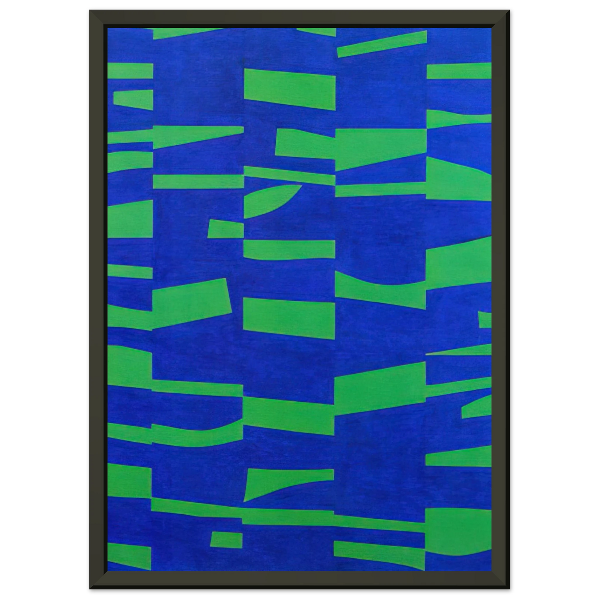 Ellsworth Kelly  The Meschers Framed Art Print  - Aluminum Frame - 40x50 cm / 16x20 inches