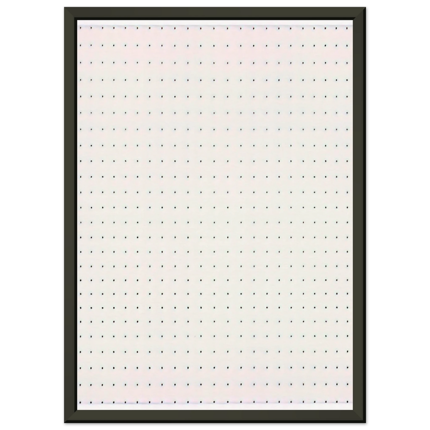 Bridget Riley  STATIC 2 1966 Framed Art Print  - Aluminum Frame - 60x80 cm / 24x32 inches