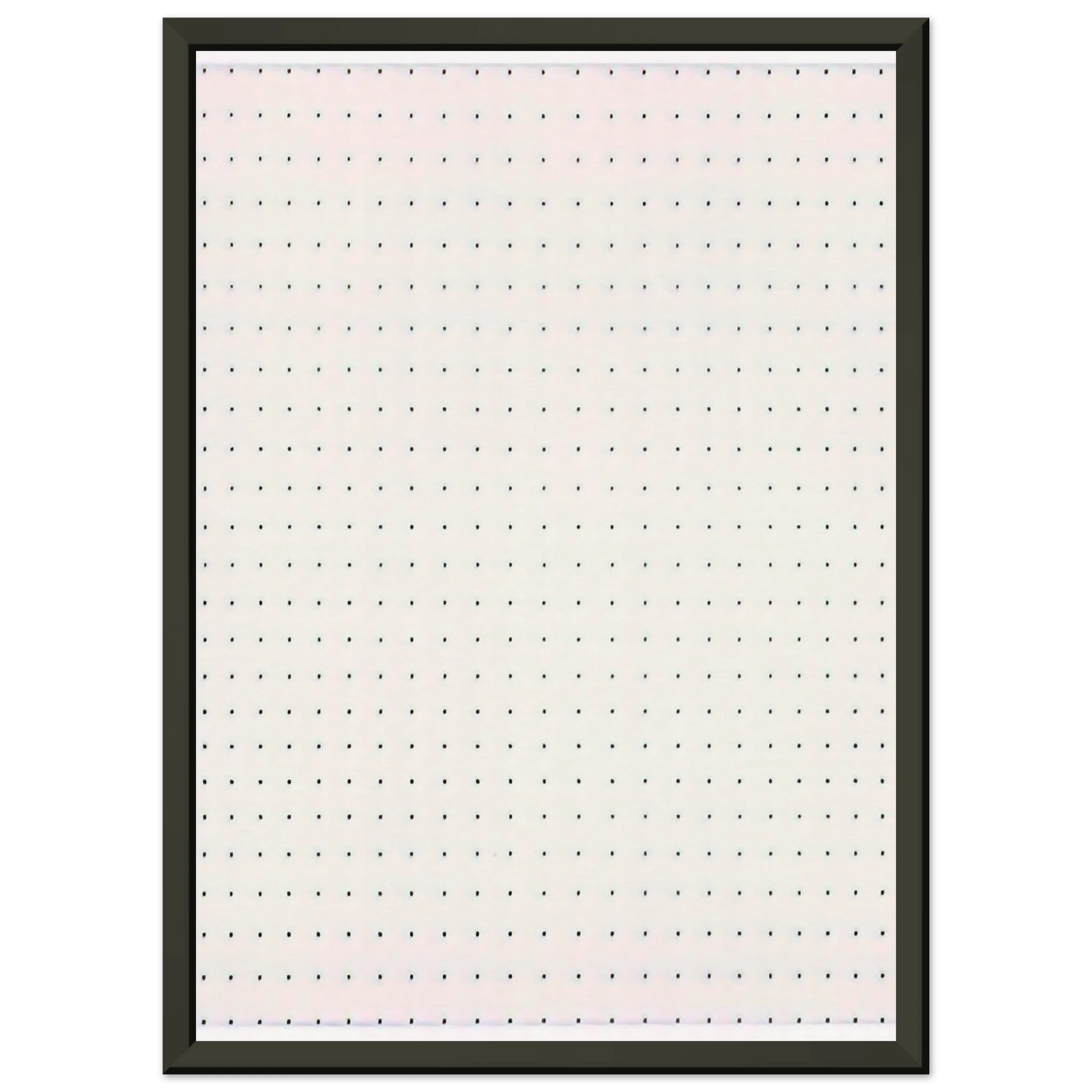 Bridget Riley  STATIC 2 1966 Framed Art Print  - Aluminum Frame - 60x80 cm / 24x32 inches