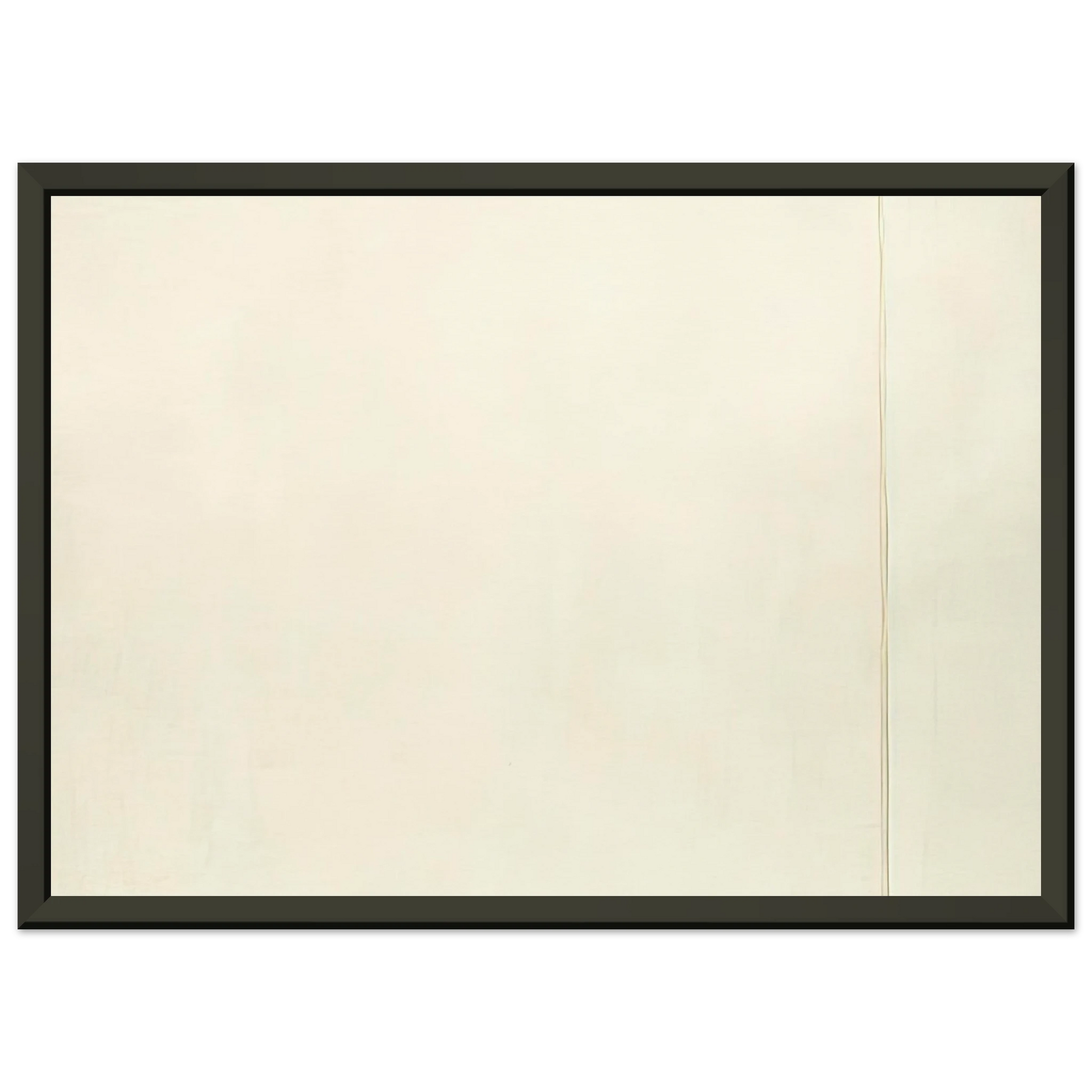 Barnett Newman  The Voice Framed Art Print  - Aluminum Frame - 40x50 cm / 16x20 inches