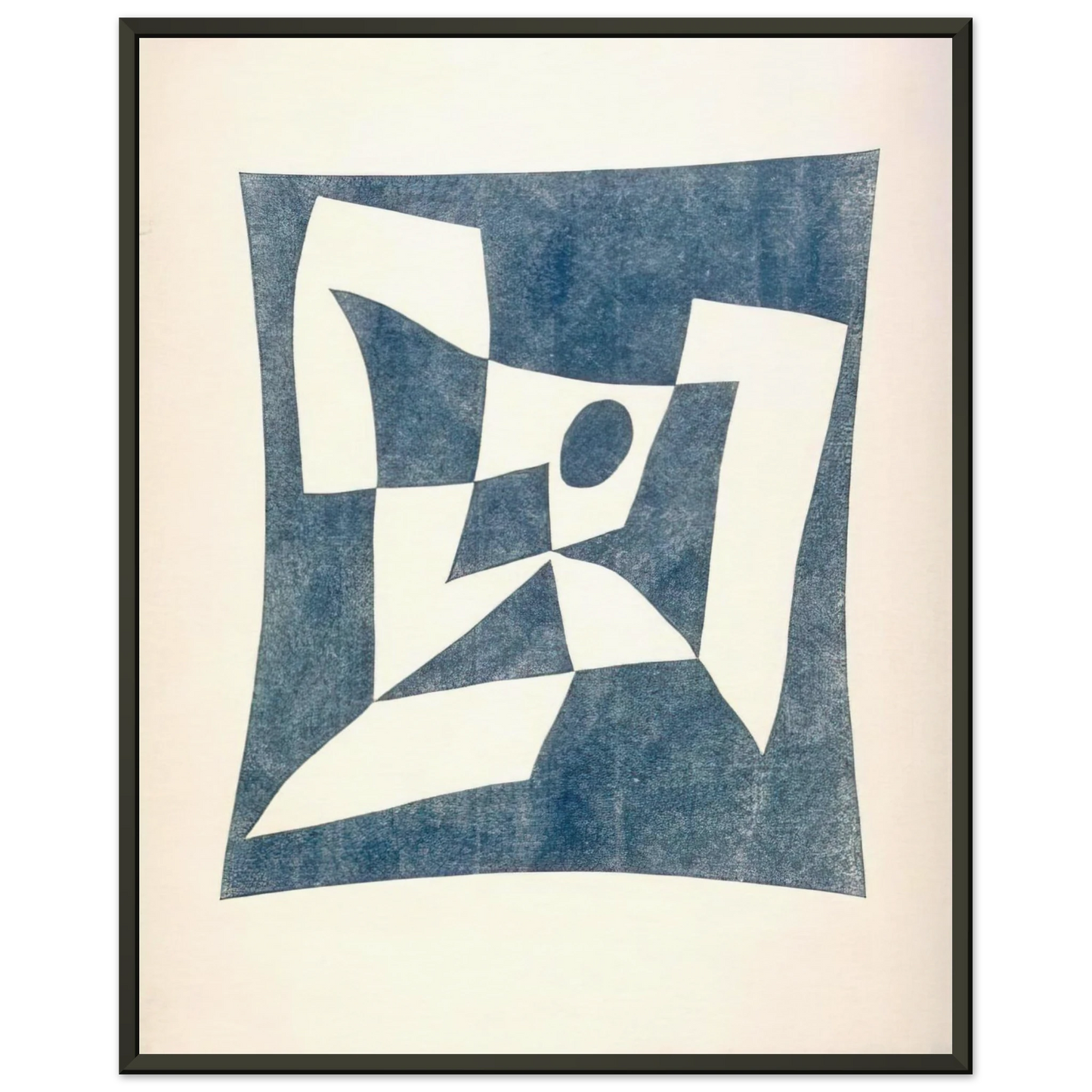 Jean Arp  Abstract Composition Knossos Framed Art Print  - Aluminum Frame - 60x80 cm / 24x32 inches