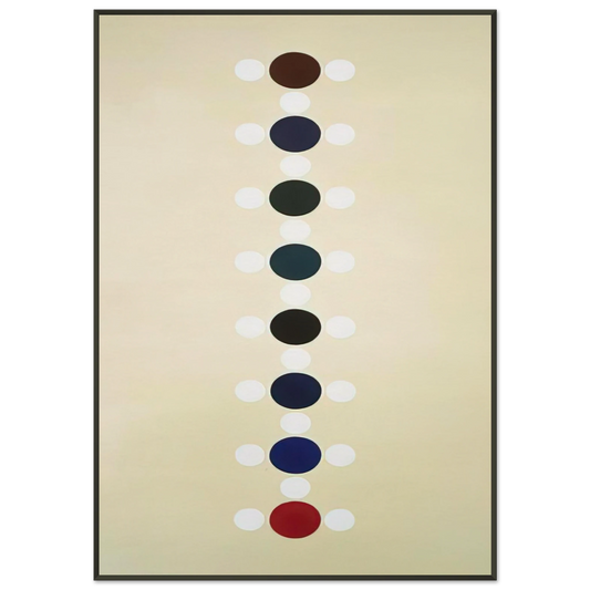 Thomas Downing  Tsivory  1972 Framed Art Print  - Aluminum Frame - 21x29.7 cm / 8x12"