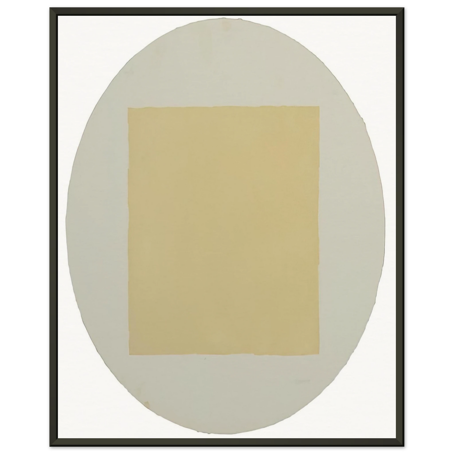 Robert Ryman  Untitled from Seven Aquatints  Minimalism Framed Art Print  - Aluminum Frame - 40x50 cm / 16x20 inches
