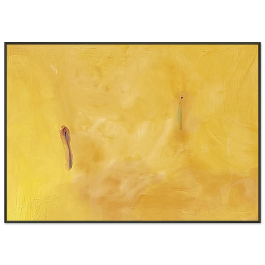 Helen Frankenthaler  Earliness  1975 Framed Art Print  - Aluminum Frame - 21x29.7 cm / 8x12"