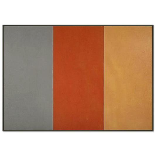 Brice Marden  For Pearl  1970 Framed Art Print  - Aluminum Frame - 21x29.7 cm / 8x12"