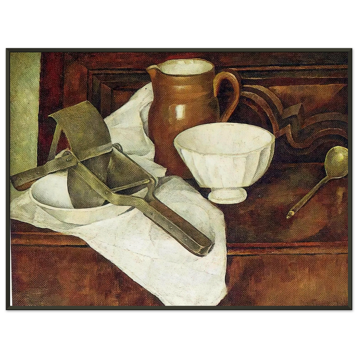 Diego Rivera  NOTDETECTED213128 Framed Art Print  - Aluminum Frame - 40x50 cm / 16x20 inches