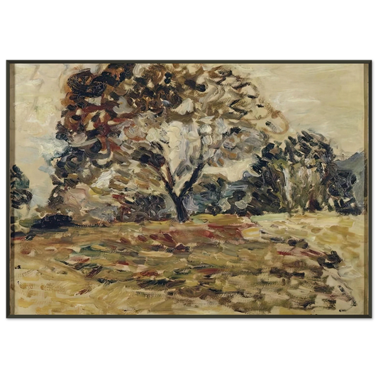 Henri Matisse  LANDSCAPE OF CORSICA 1 Framed Art Print  - Aluminum Frame - 21x29.7 cm / 8x12"