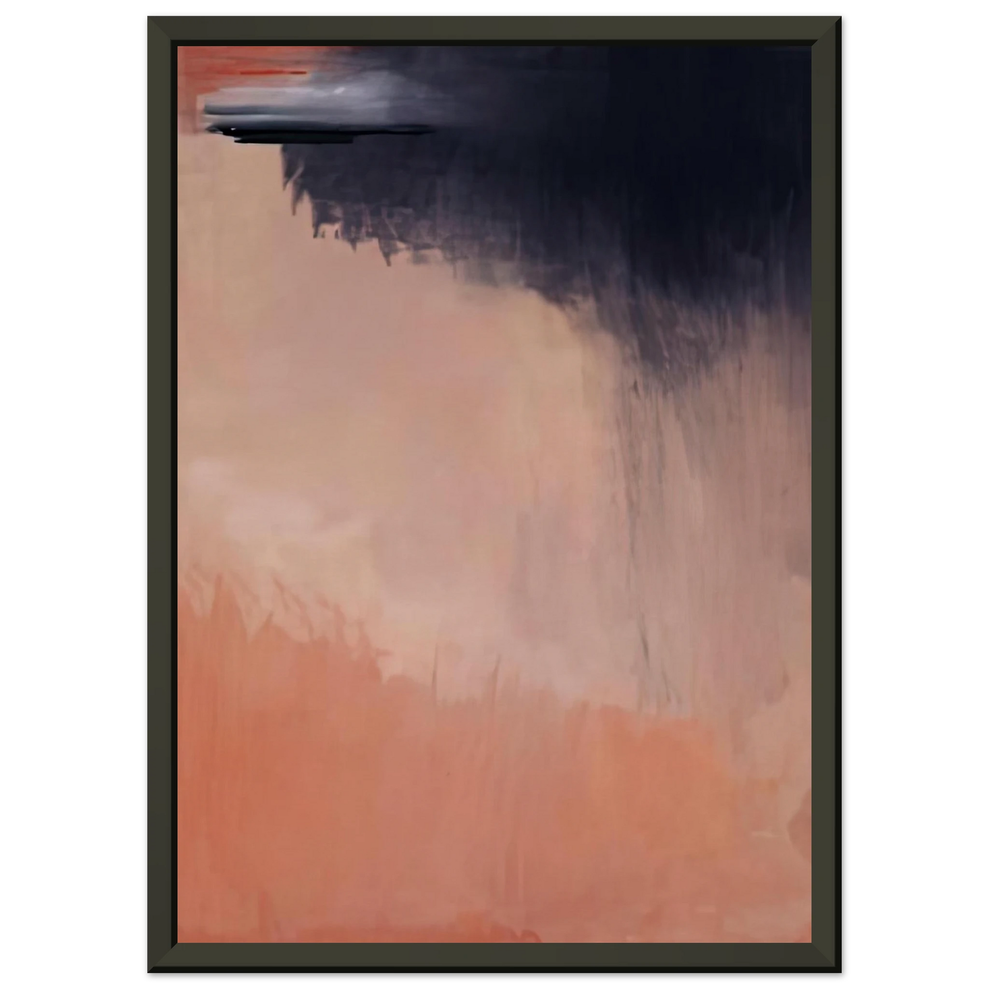 Helen Frankenthaler  Cloud Burst 2002 Framed Art Print  - Aluminum Frame - 40x50 cm / 16x20 inches