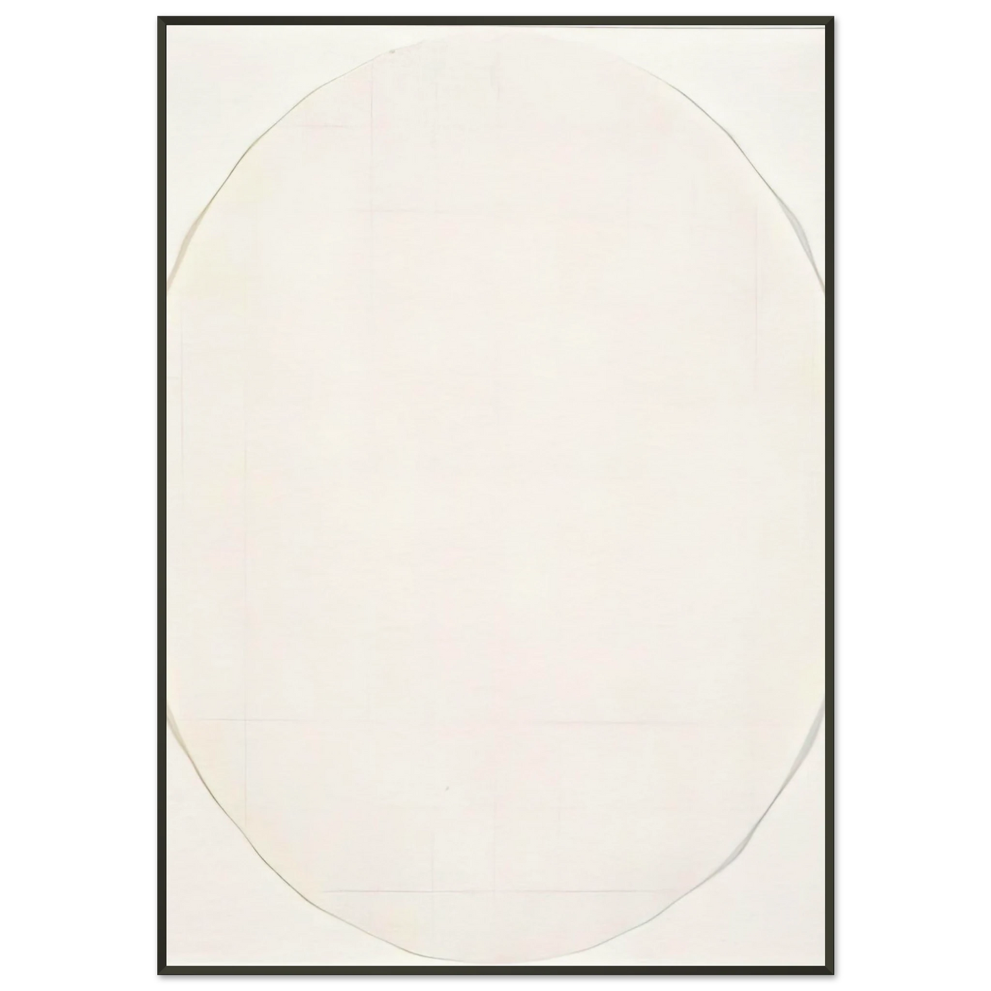Robert Ryman  KohINoor 7H 1  Minimalism Framed Art Print  - Aluminum Frame - 21x29.7 cm / 8x12"