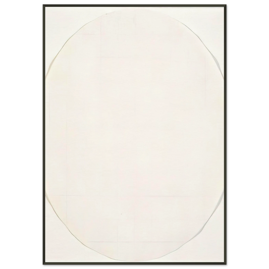 Robert Ryman  KohINoor 7H 1  Minimalism Framed Art Print  - Aluminum Frame - 21x29.7 cm / 8x12"