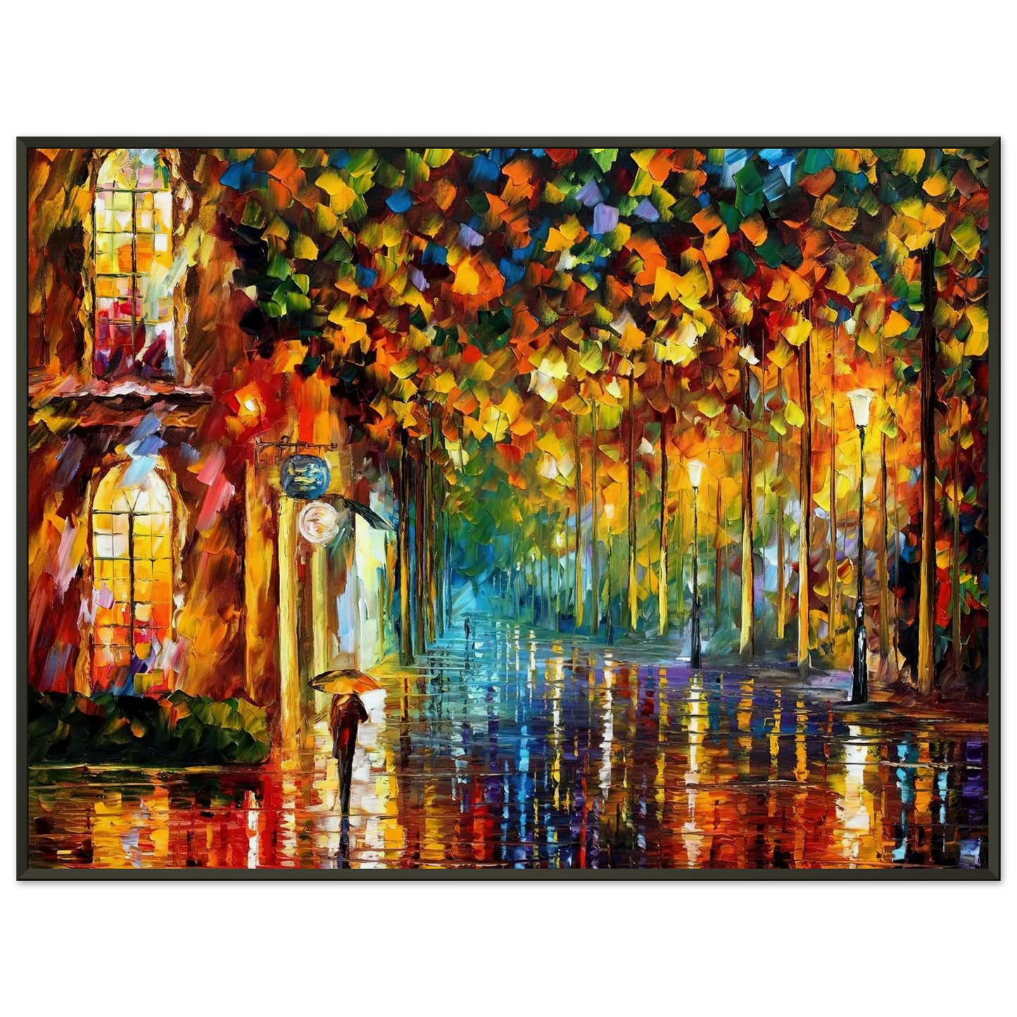 Leonid Afremov  Leonid Afremov Framed Art Print  - Aluminum Frame - 70x100 cm / 28x40 inches