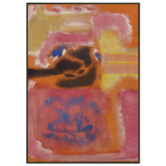 Mark Rothko  No 9  1947 Framed Art Print  - Aluminum Frame - 21x29.7 cm / 8x12"