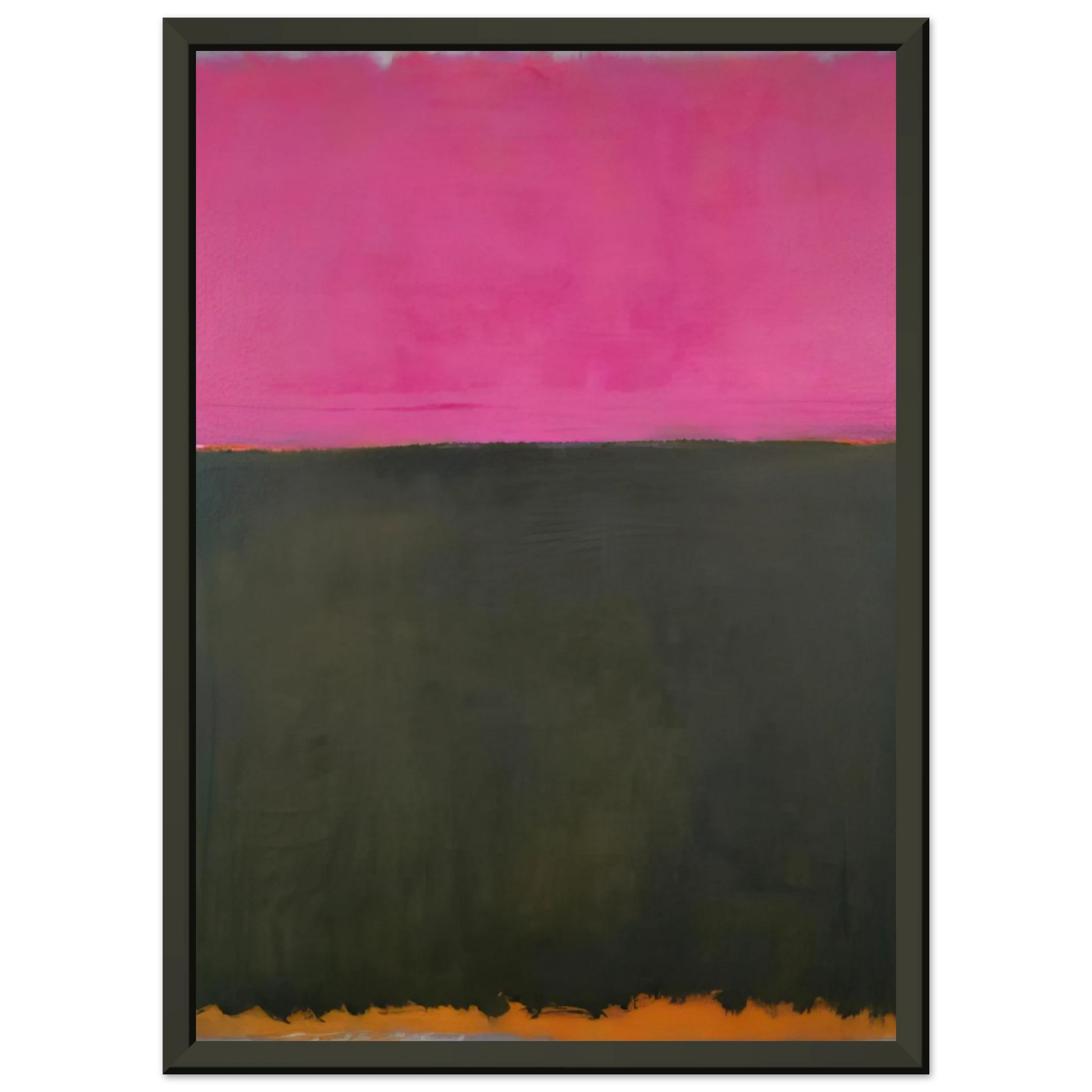 Mark Rothko  Untitled  1953 Framed Art Print  - Aluminum Frame - 70x100 cm / 28x40 inches