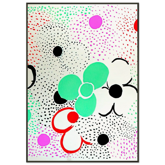 Sonia Delaunay  COMPOSITION 12 Framed Art Print  - Aluminum Frame - 21x29.7 cm / 8x12"