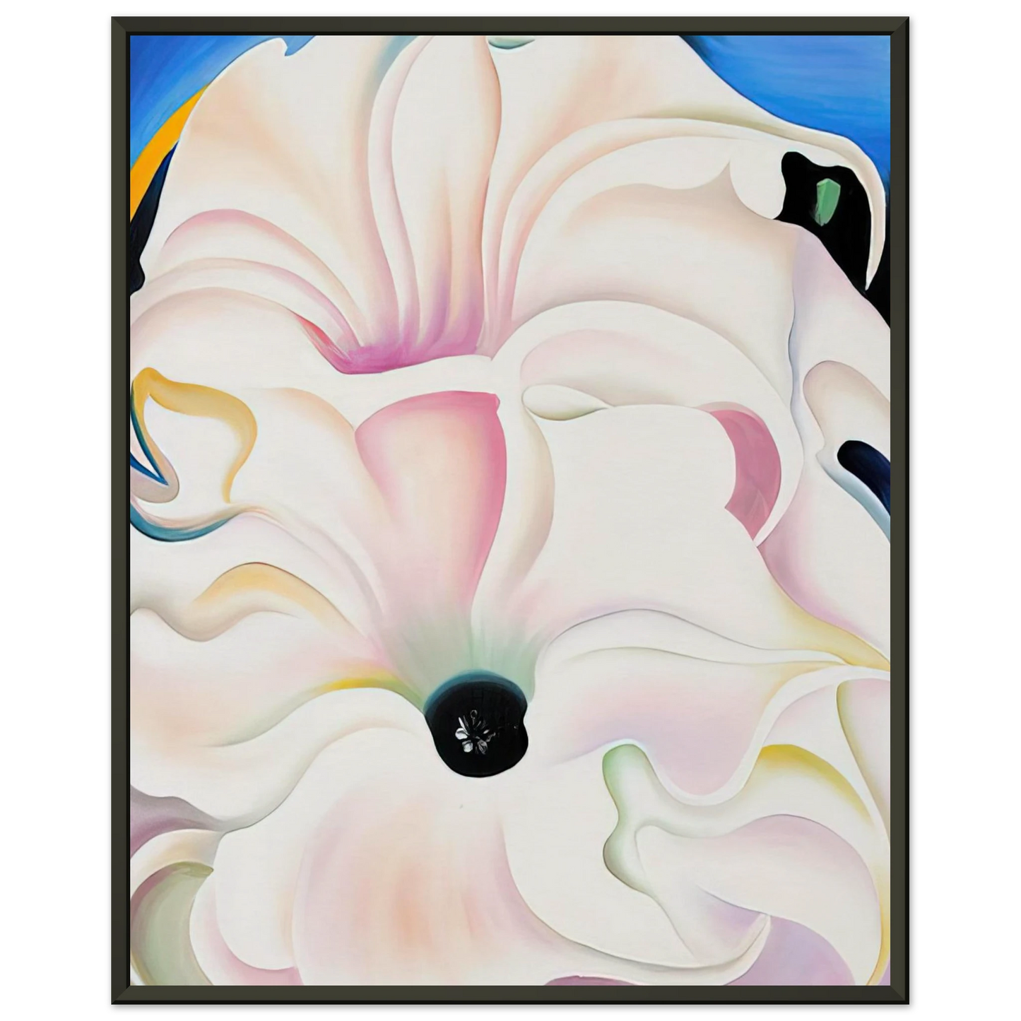 Georgia OKeeffe  Bella Donna Framed Art Print  - Aluminum Frame - 40x50 cm / 16x20 inches