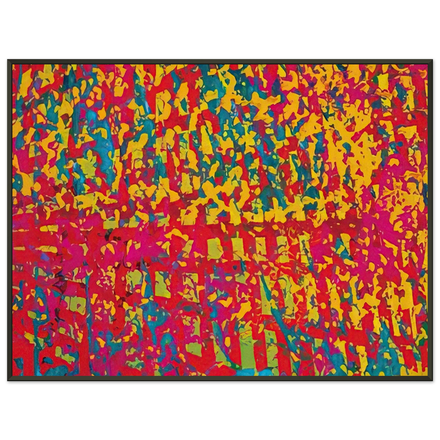 Gerhard Richter  LUDORFF Framed Art Print  - Aluminum Frame - 70x100 cm / 28x40 inches
