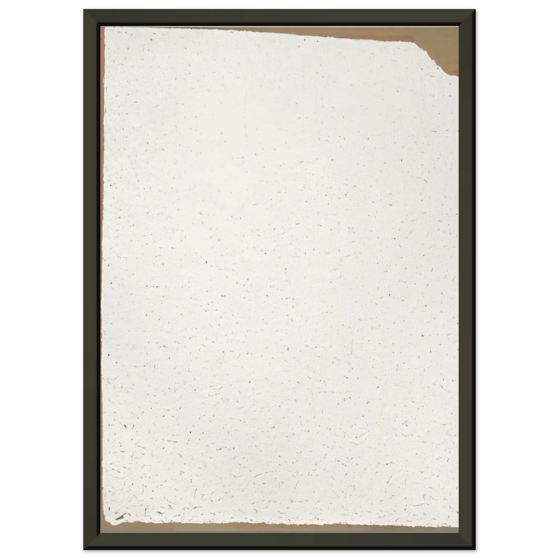 Robert Ryman  Convention  2002 Framed Art Print  - Aluminum Frame - 40x50 cm / 16x20 inches