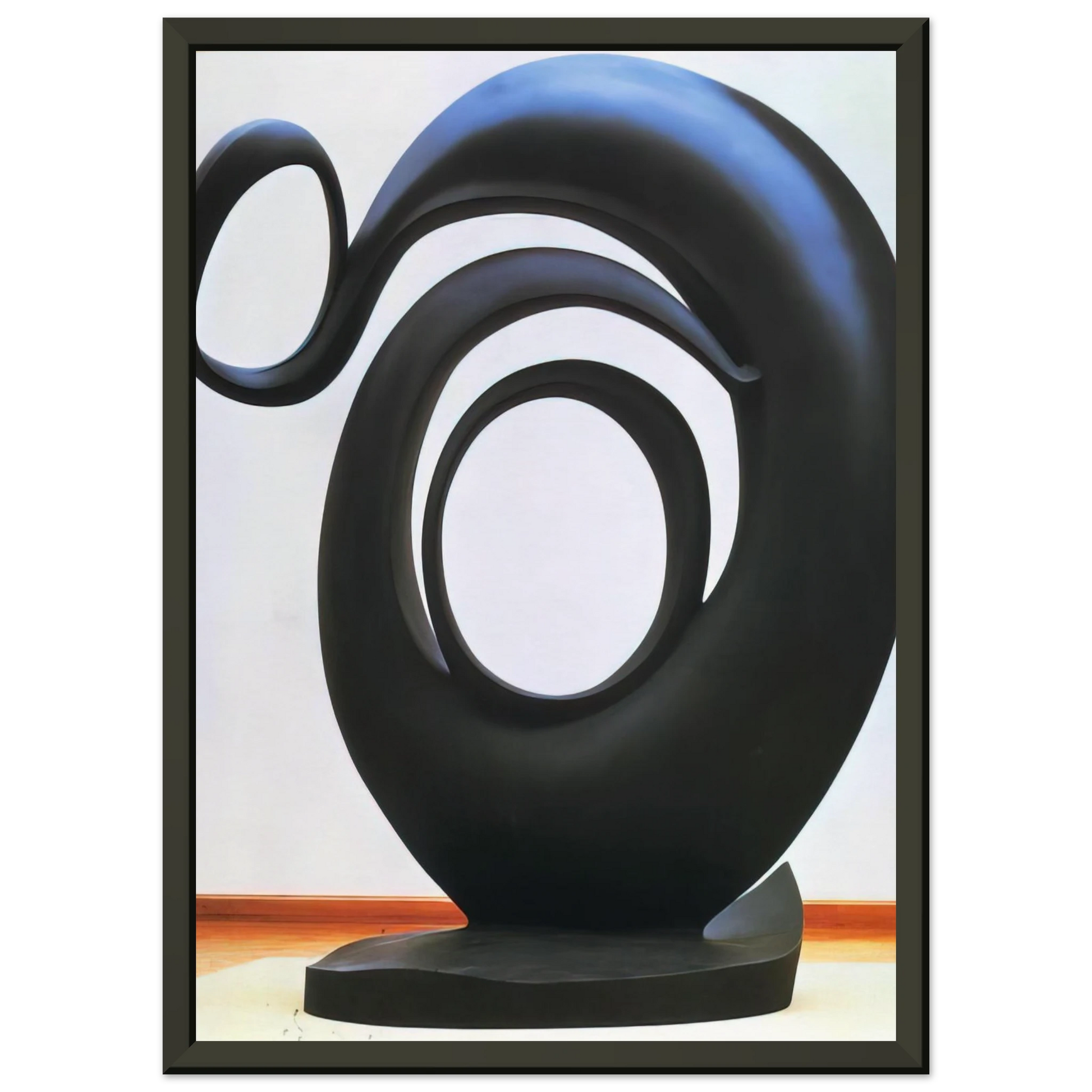 Georgia OKeeffe  Abstraction Framed Art Print  - Aluminum Frame - 70x100 cm / 28x40 inches