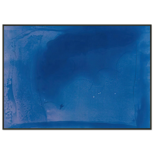 Helen Frankenthaler  Corot s Mark  1987 Framed Art Print  - Aluminum Frame - 21x29.7 cm / 8x12"