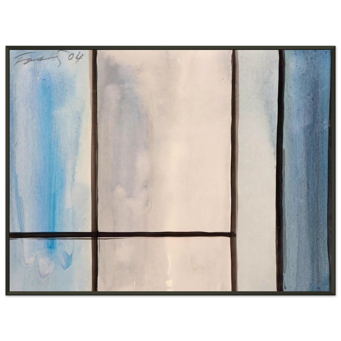Gunther Forg  Untitled 04B0111  2004 Framed Art Print  - Aluminum Frame - 70x100 cm / 28x40 inches