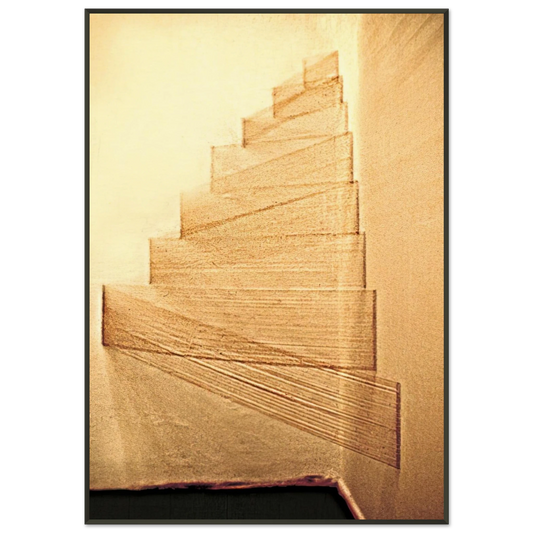 Lygia Pape  Tteia 1A  1979 Framed Art Print  - Aluminum Frame - 21x29.7 cm / 8x12"