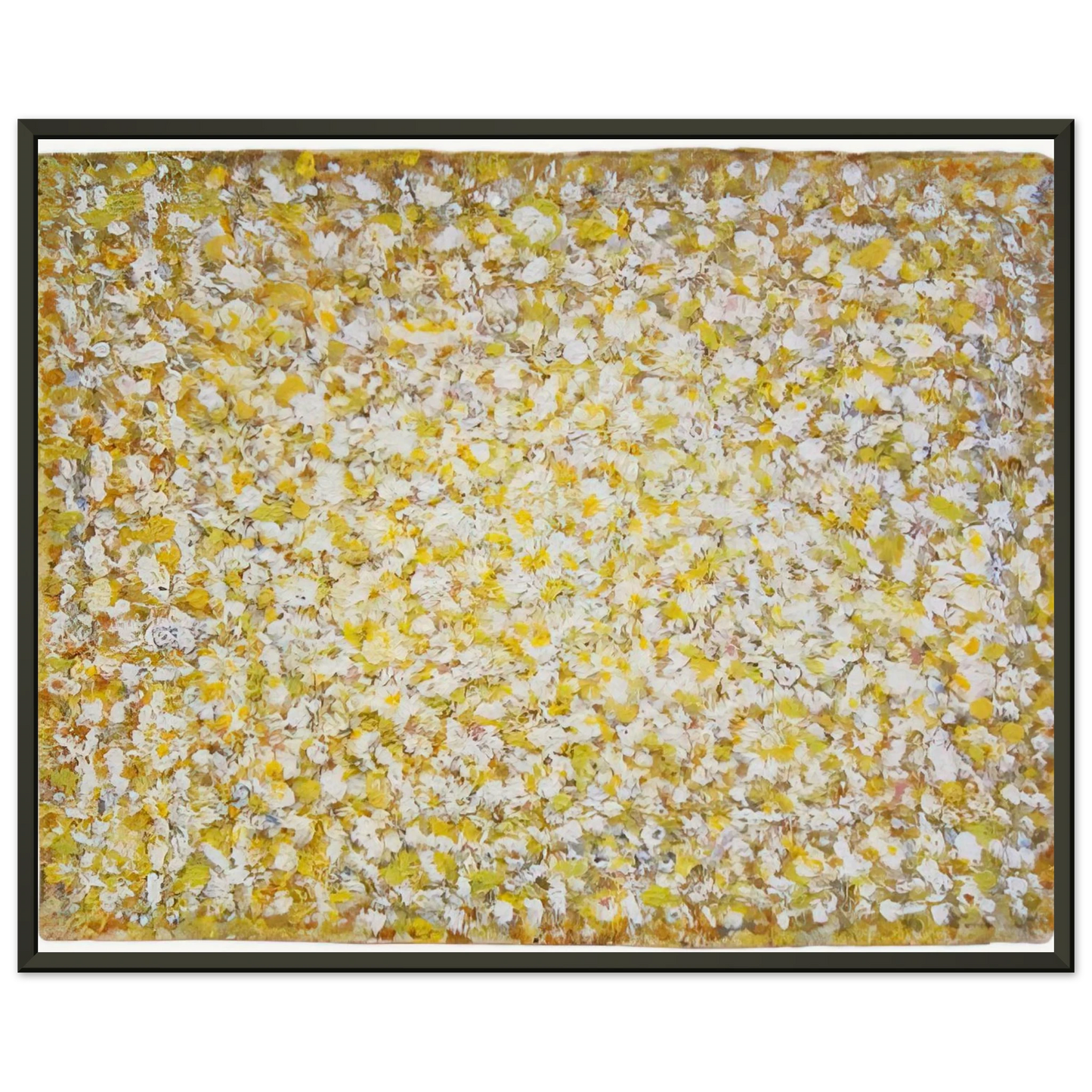 Richard PousetteDart  Serpentine Saffron Framed Art Print  - Aluminum Frame - 60x80 cm / 24x32 inches