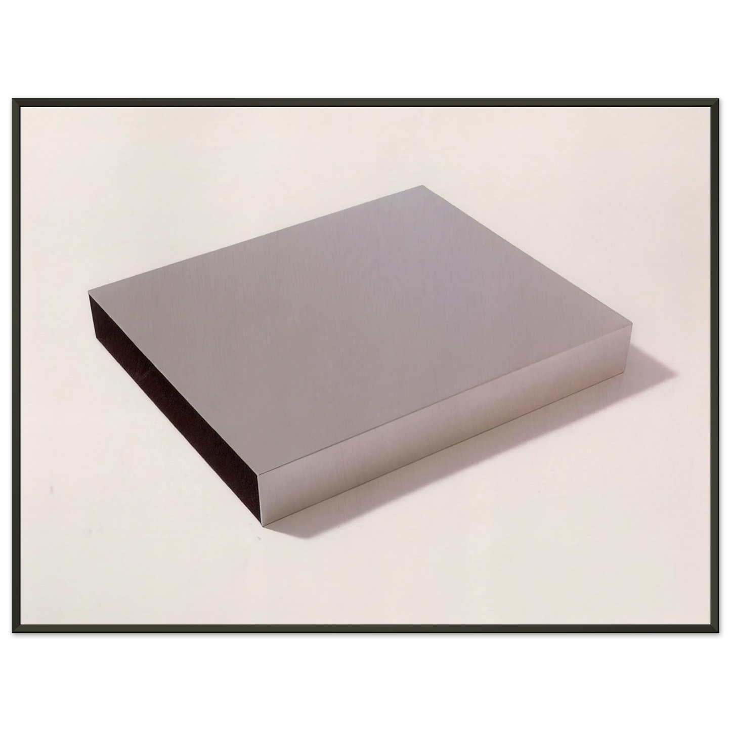 Donald Judd  Untitled Multiple  1971 Framed Art Print  - Aluminum Frame - 70x100 cm / 28x40 inches