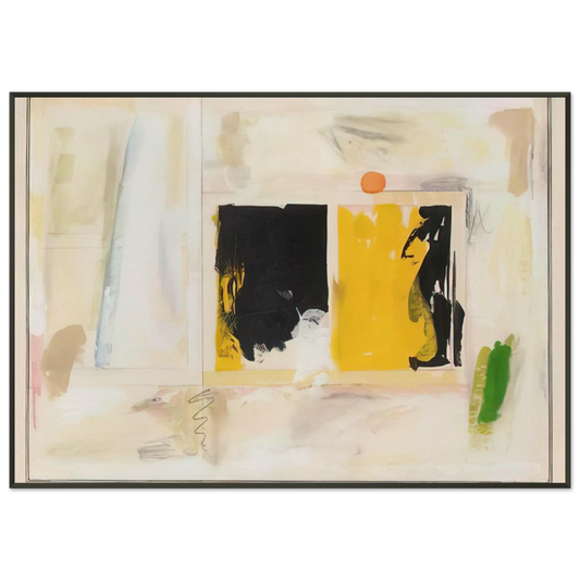Mark Lancaster  HoustonSony  Abstract Expressionism Framed Art Print  - Aluminum Frame - 21x29.7 cm / 8x12"