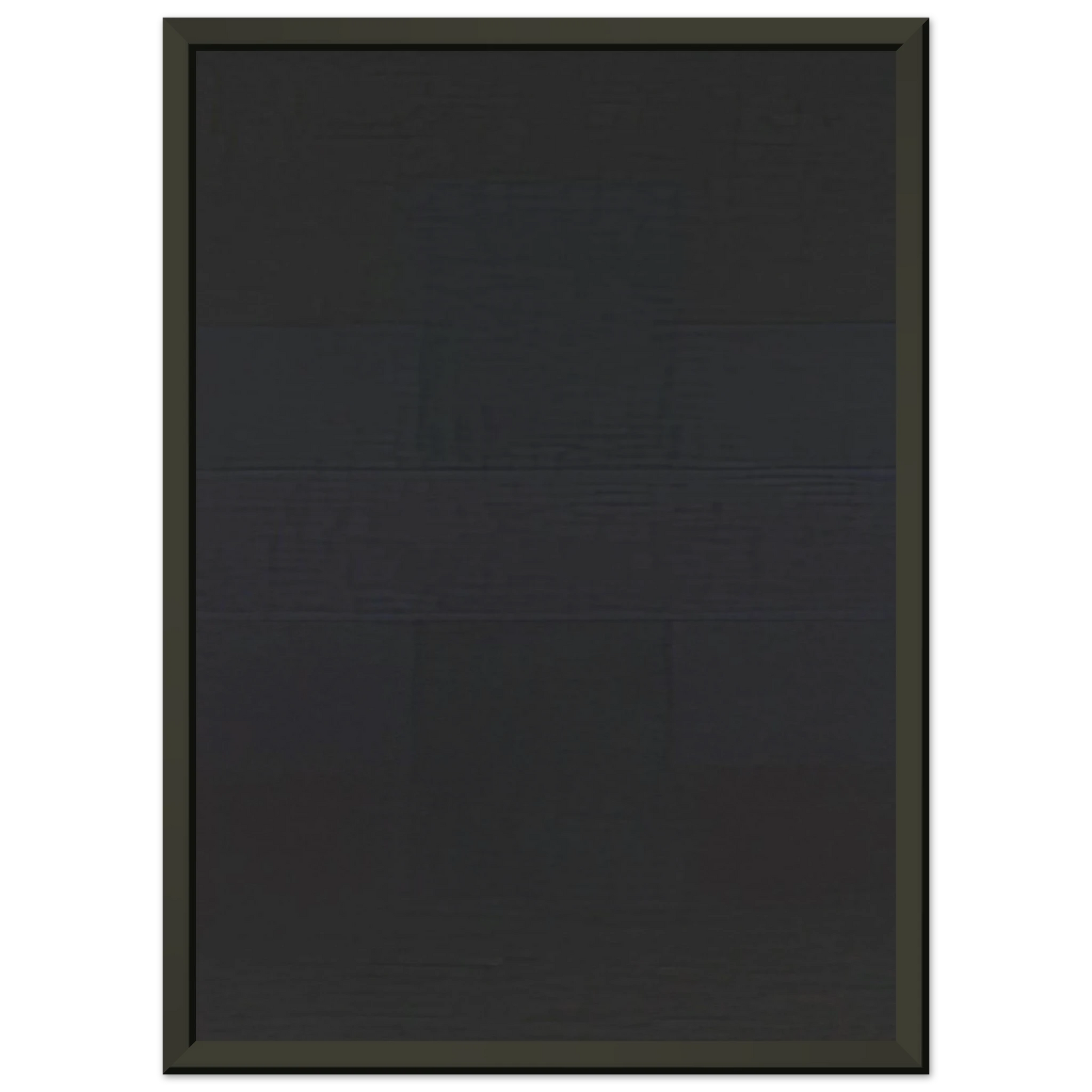 Ad Reinhardt  Abstract Painting  1957 Framed Art Print  - Aluminum Frame - 60x80 cm / 24x32 inches