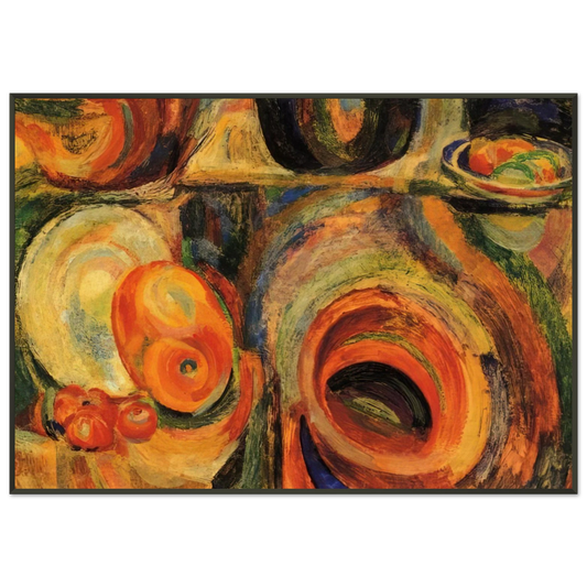 Sonia Delaunay  PORTUGESE STILL LIFE Framed Art Print  - Aluminum Frame - 21x29.7 cm / 8x12"