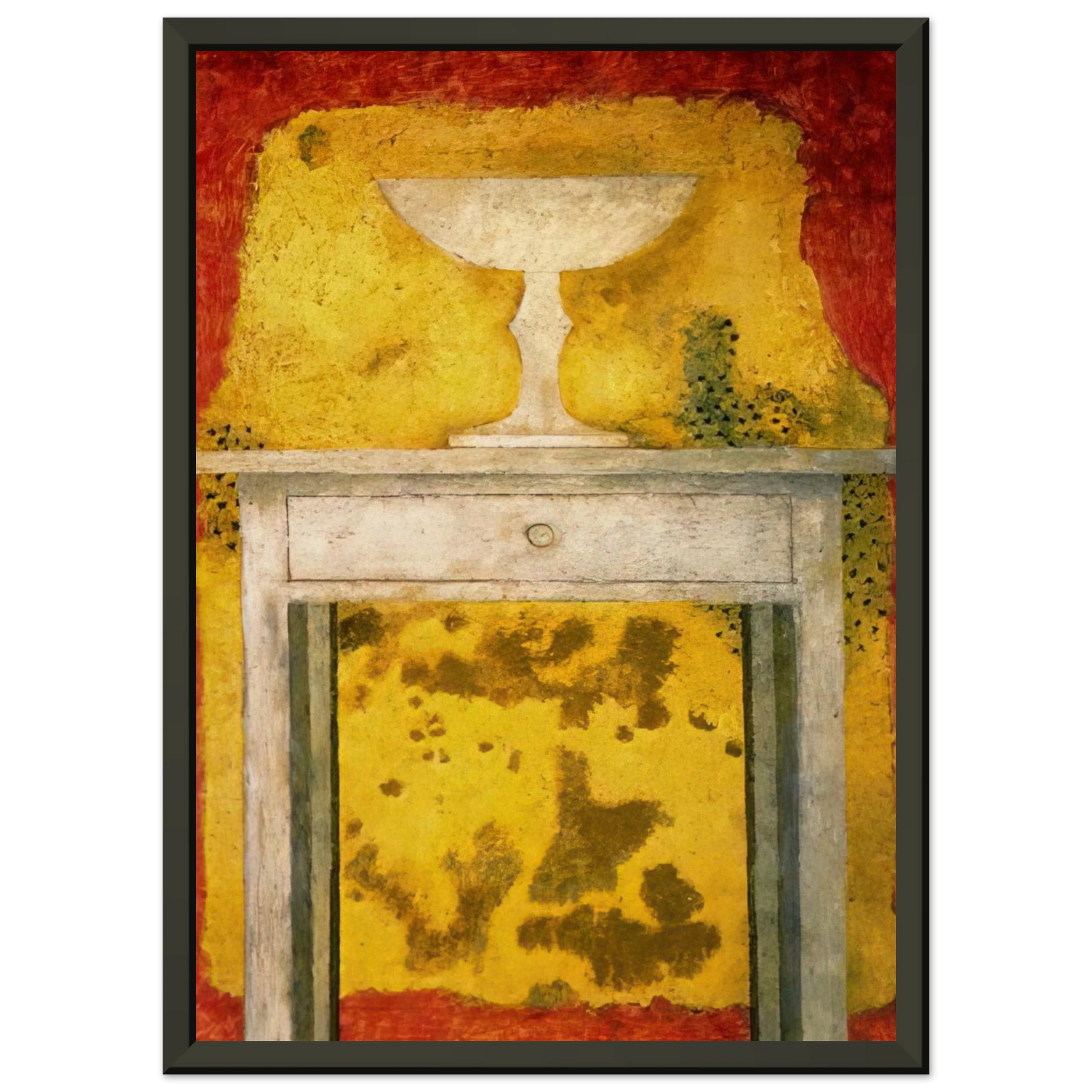 Rufino Tamayo  FRUTERO VACIO 1976 Framed Art Print  - Aluminum Frame - 70x100 cm / 28x40 inches