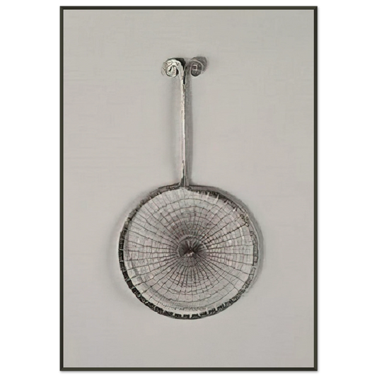 Alexander Calder  MILK SKIMMER 1940 Framed Art Print  - Aluminum Frame - 21x29.7 cm / 8x12"