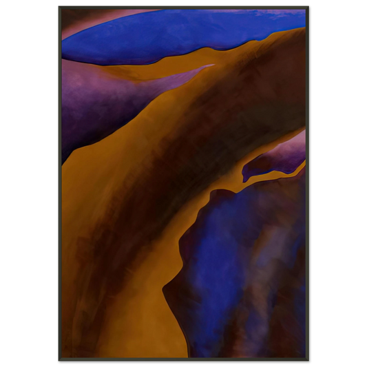 Georgia OKeeffe  Only One Framed Art Print  - Aluminum Frame - 21x29.7 cm / 8x12"