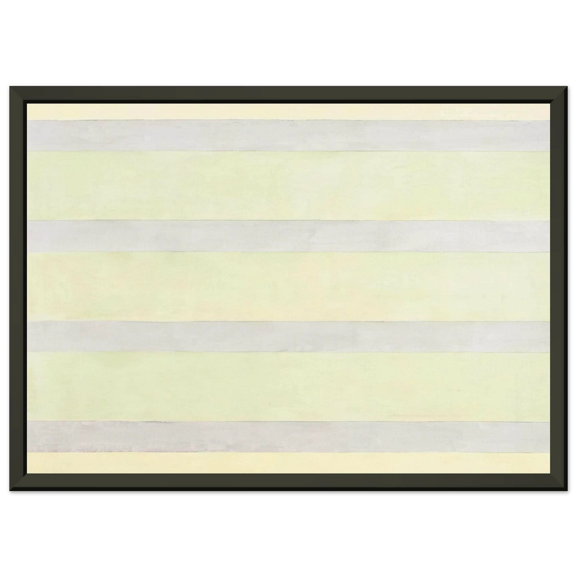 Agnes Martin  Untitled 11 Framed Art Print  - Aluminum Frame - 40x50 cm / 16x20 inches