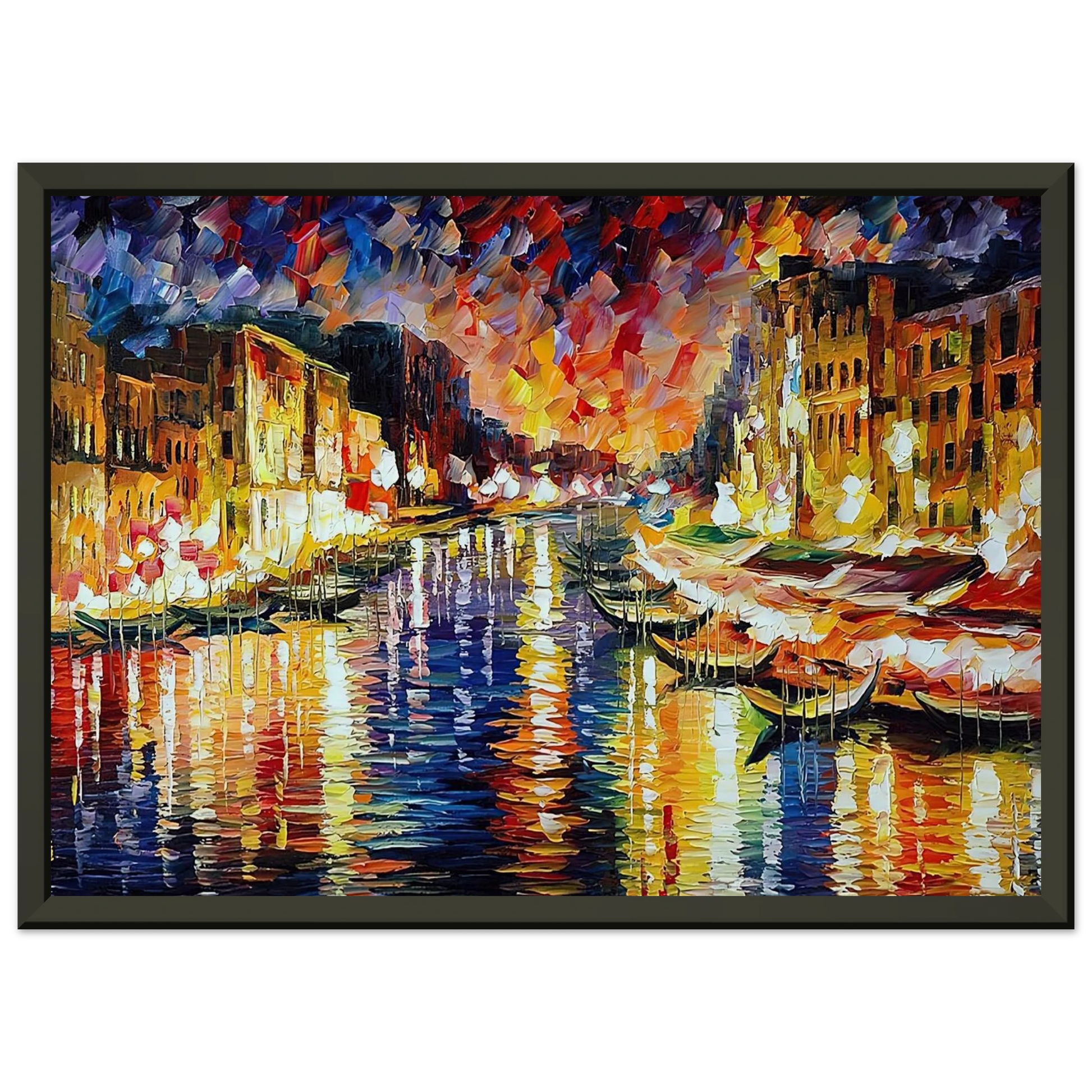 Leonid Afremov  Leonid Afremov Framed Art Print  - Aluminum Frame - 70x100 cm / 28x40 inches