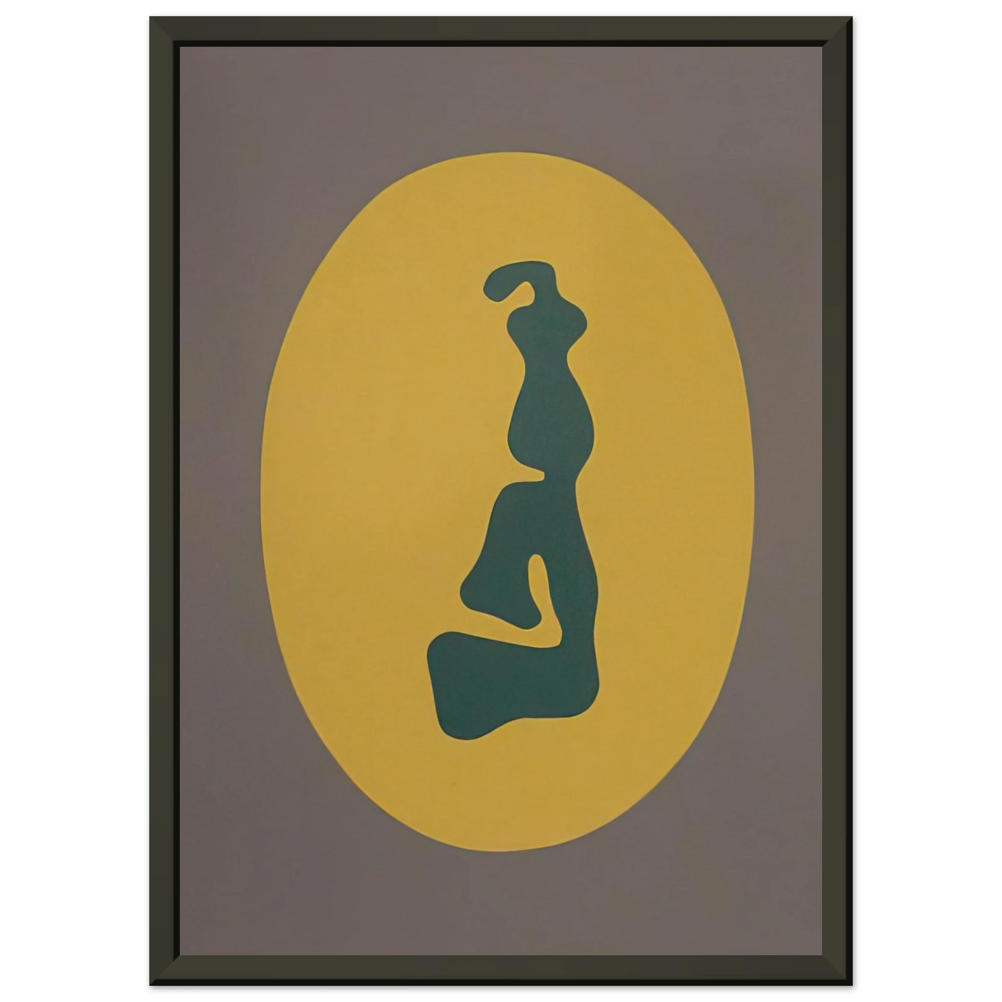 Jean Arp  Sun Framed Art Print  - Aluminum Frame - 70x100 cm / 28x40 inches