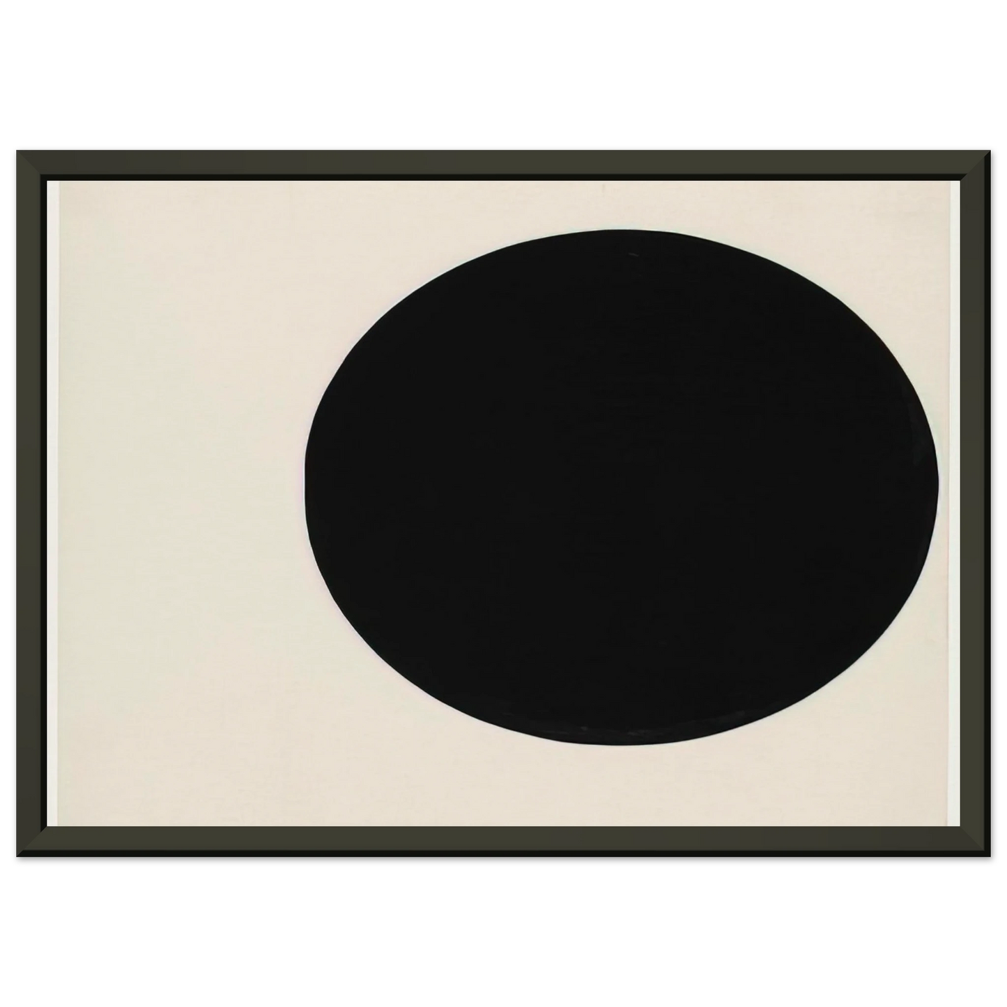 Ellsworth Kelly  Circle Form Framed Art Print  - Aluminum Frame - 60x80 cm / 24x32 inches